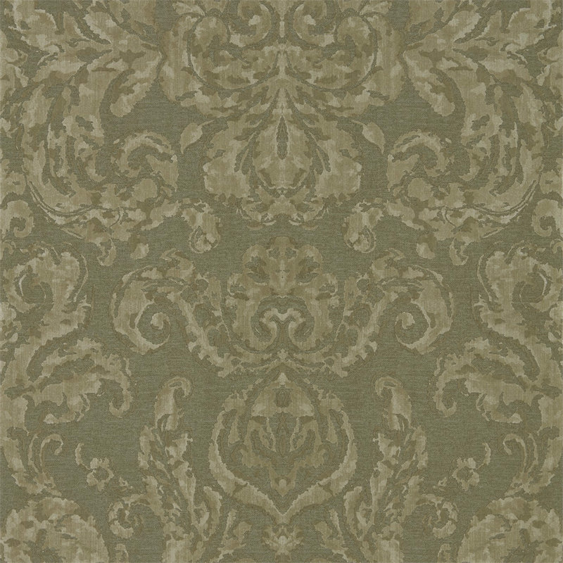 Brocatello Wallpaper, Olivine