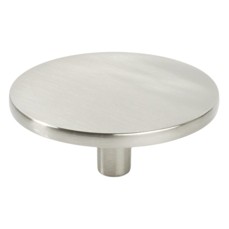Poignée d'armoire ronde Emtek 2,5 po, nickel satiné Emtek, Nickel satiné