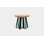 ARS Solid Wood Pedestal End Table