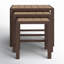 Table basse gigogne en aluminium 3