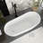 66.93 " L x 31.5 " W Freestanding and Mounting / Installation Required Soaking Plastic / Acrylic Bathtub
