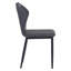Chaise de salle à manger rembourrée avec structure en fer Steves-1988682858-1946743011