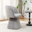 Chaise rembourrée pivotante en velours Dantzler-1966709620