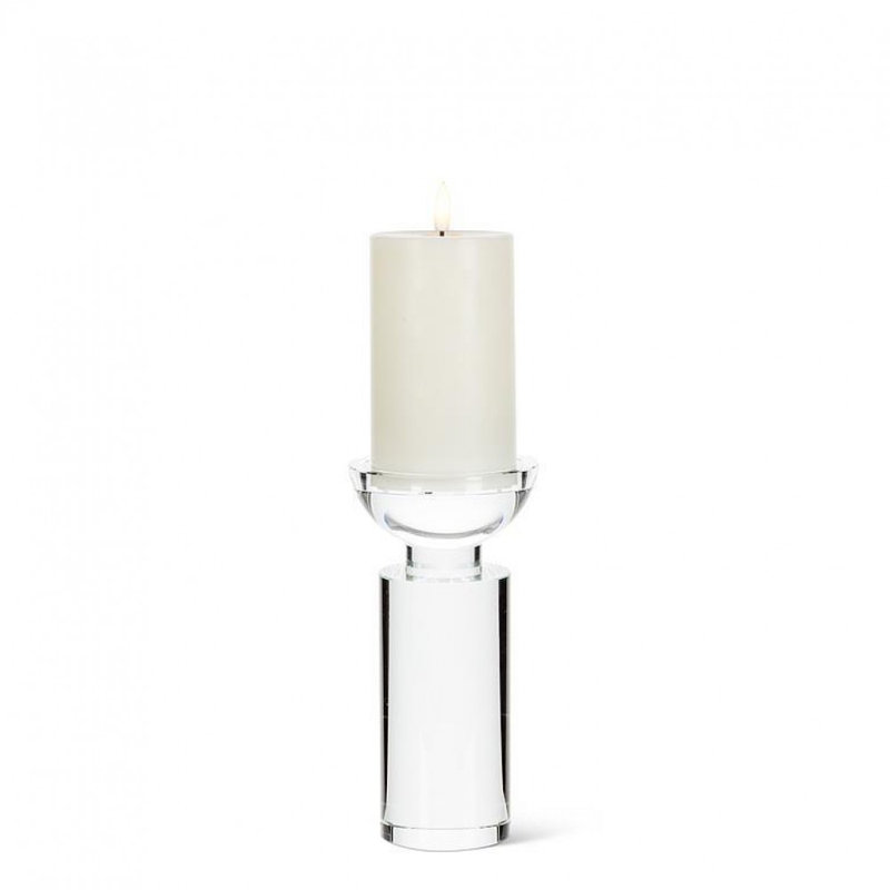Porte-bougie colonne, H 7,5 po x l 4 po x P 4 po