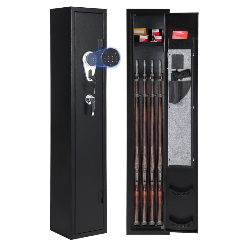 9.84 in. W Steel Side Chest