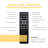 Massaging Zero Gravity Adjustable Bed with 14" Memory Foam Mattress - Wireless Remote-155688376