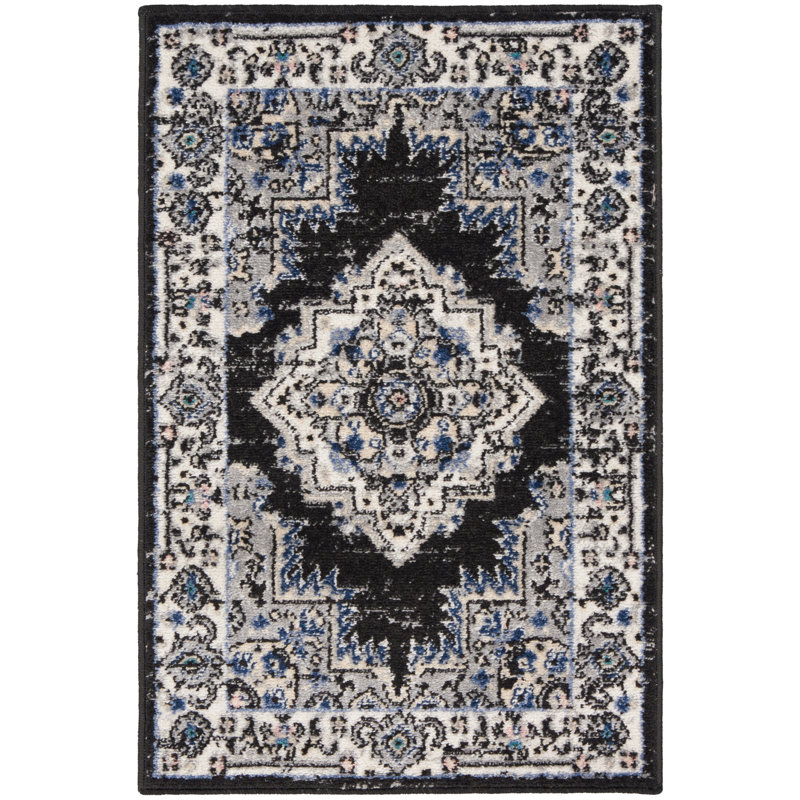 Abbate Oriental Indoor Rug, Rectangle 1'10" x 2'10"