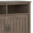 Lev 39"W Solid Wood 2-Shelf Medium Storage Cabinet with 2 Open Cubbies-1752506596