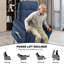Fauteuil inclinable ergonomique l 33,5 po avec poches latérales-1078234562