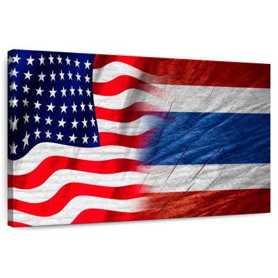 Borges USA And Thailand Flags