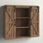 Armoire de salle de bain murale avec portes de grange coulissantes H 29 po Loretto