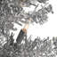 The Holiday Aisle® Silver Tinsel Tree with Clear Lights-713034158