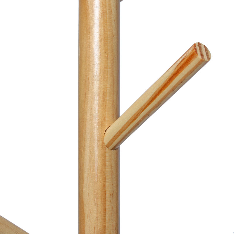 Boneta Freestanding Coat Rack, Wood