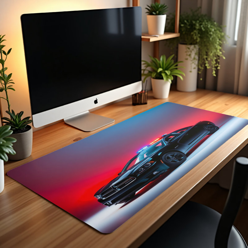 Polyester Desk Pad, 14.4x12.1