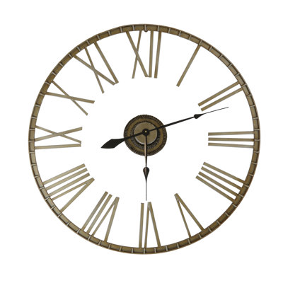 Donalsonville Metal Wall Clock