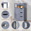 Armoire de salle de bain autoportante l 22 po x H 34,1 po x P 11,5 po Brigit-485785355-420474285