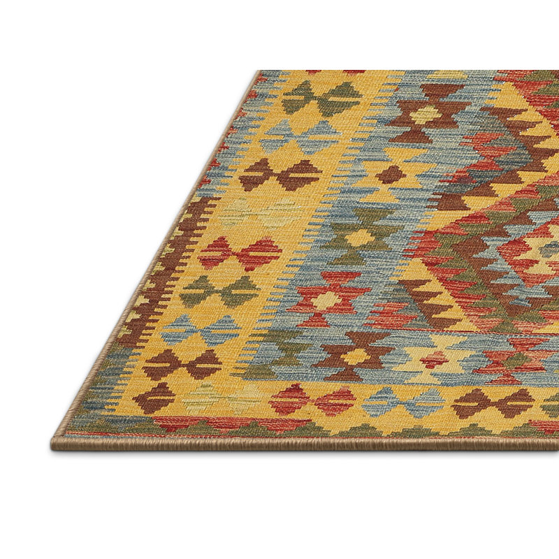 Tapis brun/gris/crème contemporaine, Rectangle 7 pi x 10 pi