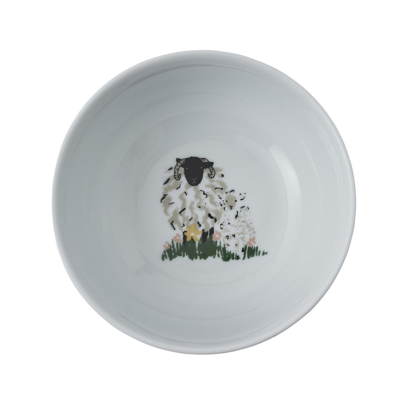 Woolly Sheep 25ml Porcelain China Cereal Bowl
