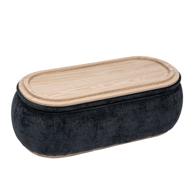 Flip Top Tray Storage Ottoman by Latitude Run