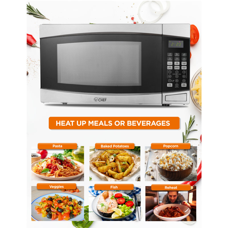 CHM Series CommercialChef 21.7" 1.4 cu ft. 1100 - Watt Countertop Microwave