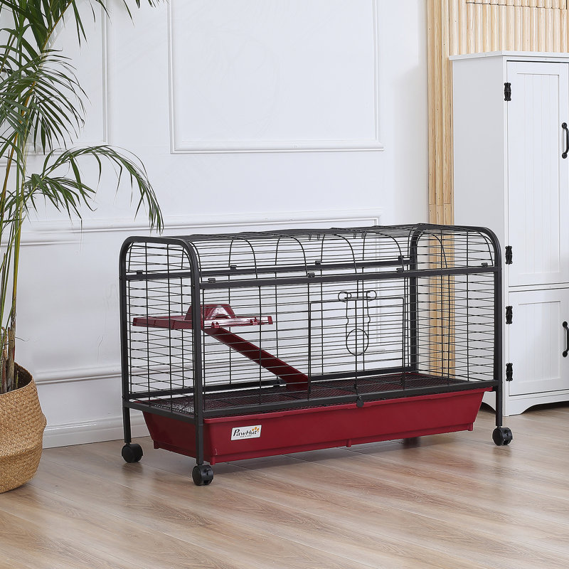 Maisonnette polyvalente pour petits animaux avec des caractéristiques avancées pour le confort des animaux de compagnie