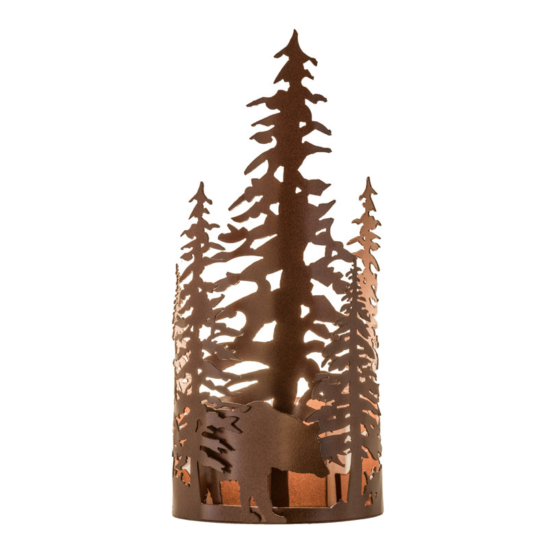 Rustic Lodge 1 - Light Flush Mounted Sconce