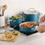 Kitchenaid Hard-Anodized Ceramic Induction Cookware Set, 10 Piece, Agave-841422202