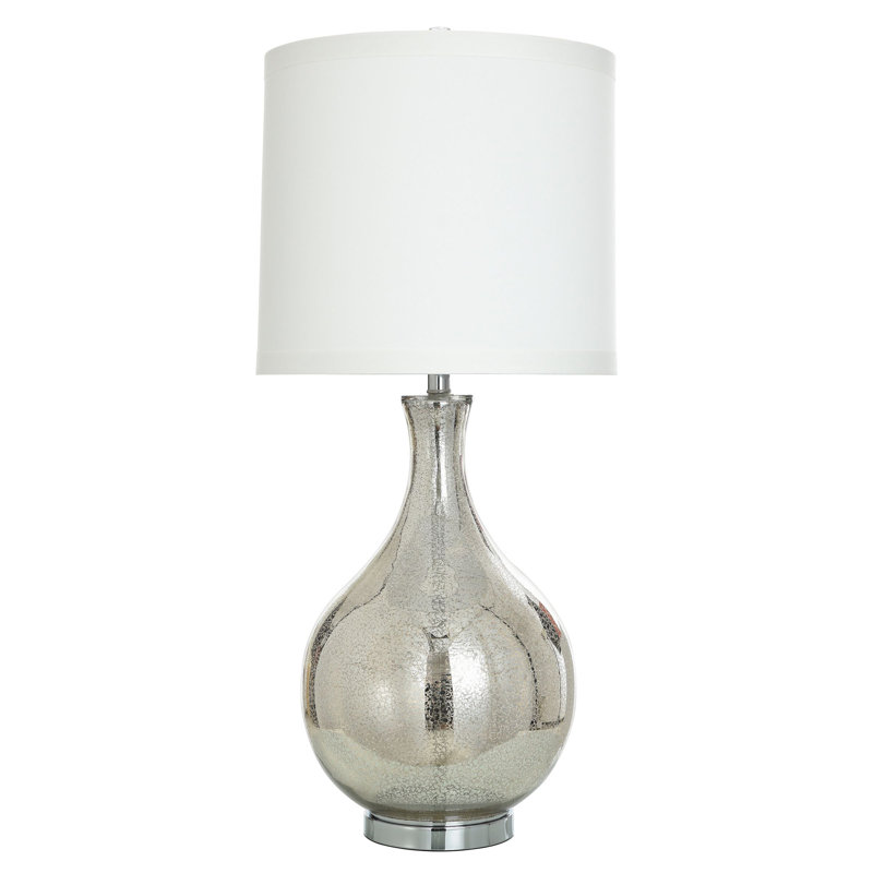 Harkey 35.5" Mercury Glass Table Lamp