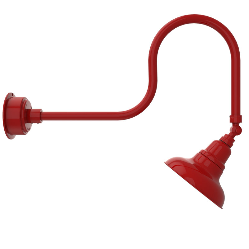 Adesh LED Wall Light, Cherry Red