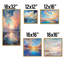 Ensemble de 5 décorations murales Clouds Charm-1046109683