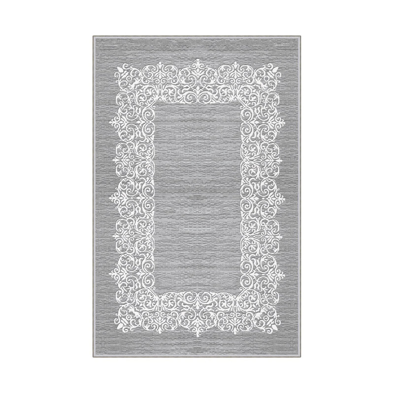 Premium Hall Carpet (3.3 x 9.8 ft), 100% Polyester, 8 mm Pile Height | Antibacterial, Non-Slip PVC Dot Underside, 650 gr/m² | Machine Washable, 3D Digital Printing | Ideal for Living Room & Entryways, Durable & Stylish Design