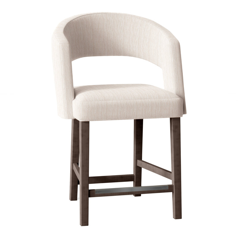 Tabouret de comptoir 26 po Bryant, Noisette, Perigold Poros coquille d'œuf