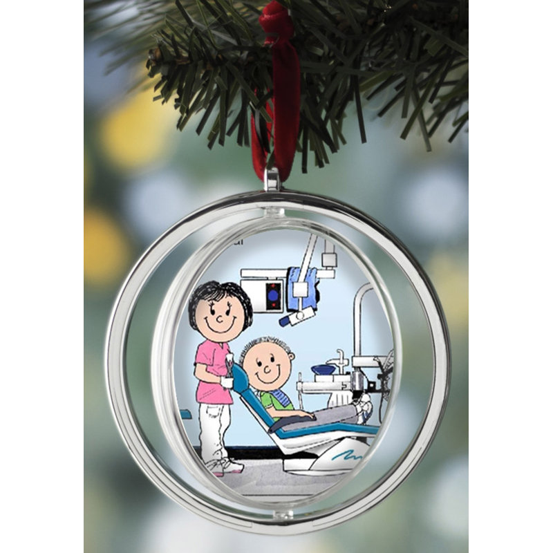 Ornement de Noël personnalisable pour femme, Oui