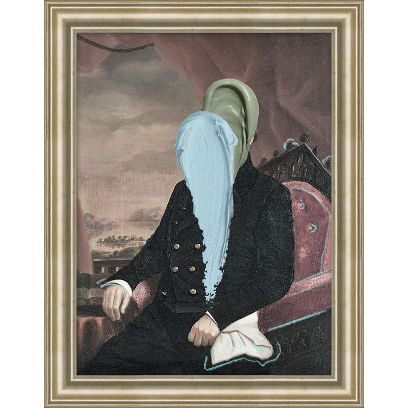Posh Portrait 1 Print by Christopher Kennedy