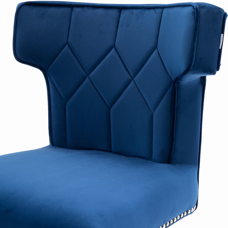 Chaise de travail gager, Bleu marine