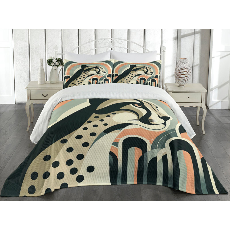 Polyester Coverlet, Queen Coverlet + 2 Standard Shams