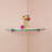 Goettingen Corner Glass Corner Shelf with Adjustable Shelves-832928157