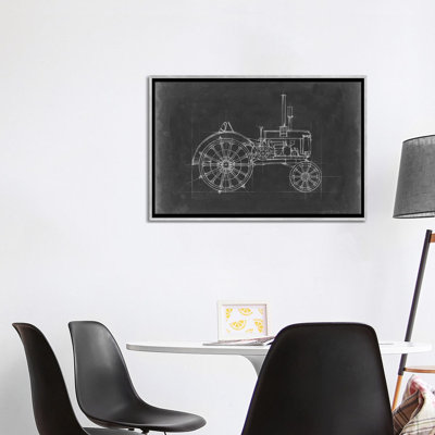 " Tractor Blueprint II " by Ethan Harper