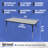 Rectangle Adjustable Height Classroom Activity Table for School and Home-50844178-50844183-50844179