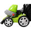 Aspirateur-broyeur à feuilles 3 en 1, nettoyeur de jardin multifonctionnel vert avec grand sac en toile, déchiqueteuse à feuilles efficace pour l'entretien de la cour extérieure