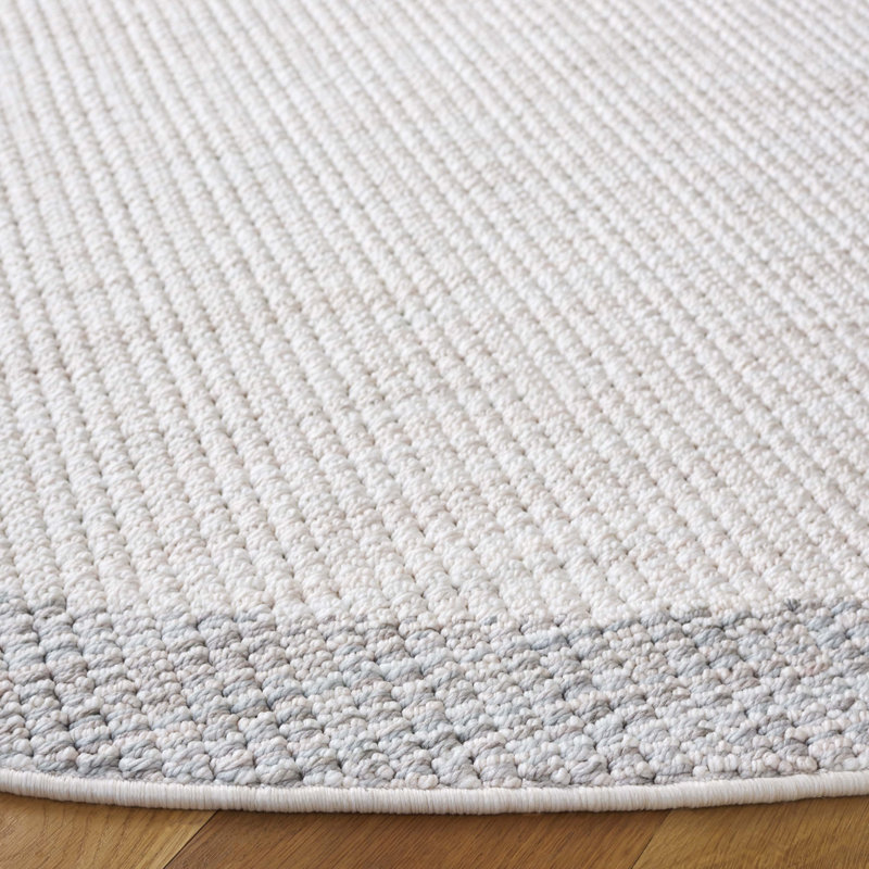 Msr1920 Martha Stewart Serenity Performance Rug, Round 6'7"