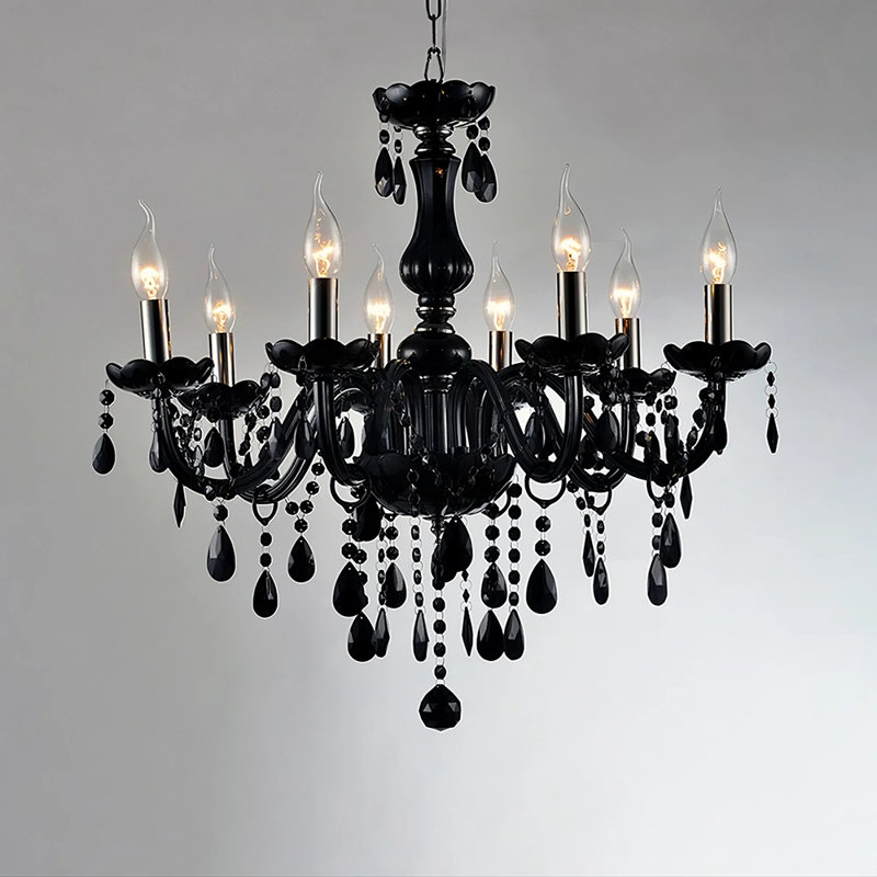 Gannie Chandelier, 23.5" H x 26.7" W x 26.7" D
