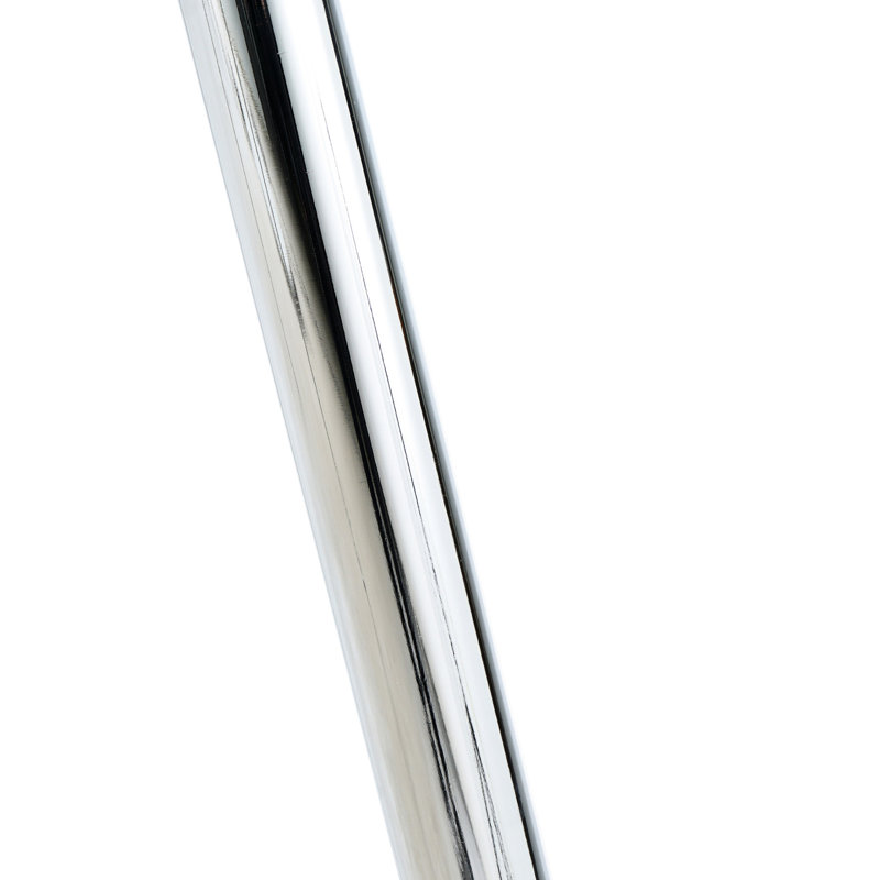 Table de salle à manger rectangulaire pour cuisine moderne avec plateau en verre transparent de 51 po et pieds trempés vifs