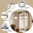 3-Light Modern Classic Fabric Linear Pendant Light-723575779