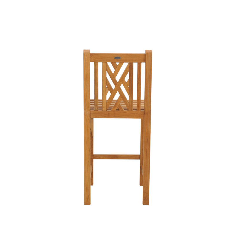 Outdoor Teak Bar Stool