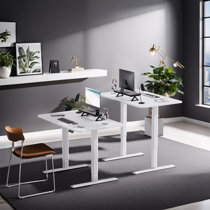 Table Gaming Rectangulaire - Bureau en forme de L, revêtement en fibre de  carbone, bureau d'angle d'ordinateur avec grand support de moniteur pour  bureau à domicile, poste de travail d'écriture robuste, bureau