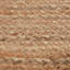 Tapis brun clair en jute tressé Charbonneau-1369427861