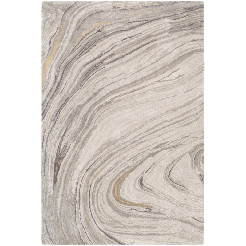 Demyan Abstract Indoor Rug, Rectangle 5' x 7'6"