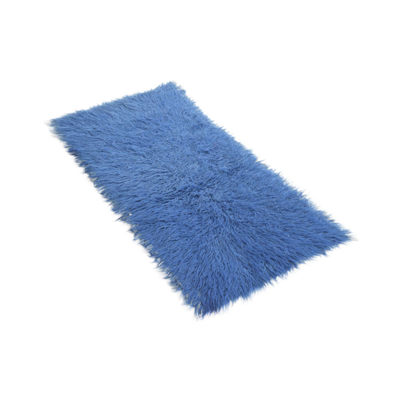 Tapis de couloir bleu Julian
