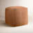 Waverly Woven Wool Blend Pouf with Removable Cover-510531957